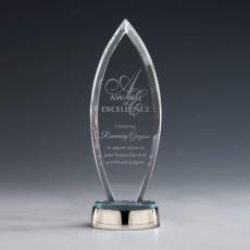Centaur Peaks Crystal Award - Metal Awards