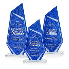 Walden Peaks Crystal Award - Colored Crystal Awards