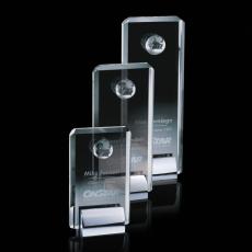 Buxton Globe Crystal Award - Awards and Trophies