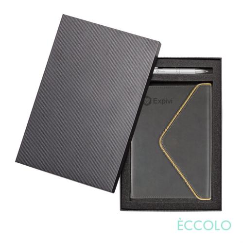 Promotional Productions - Journals & Notebooks - Gift Sets - Eccolo® Waltz Journal/Clicker Pen Gift Set - (M)