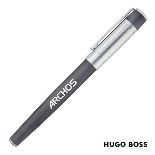 Promotional Productions - Writing Instruments - Metal Pens - Hugo Boss® Gear Rib Rollerball Pen