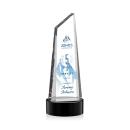 Akron Full Color Black on Base Peaks Crystal Award