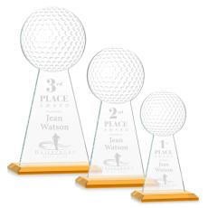 Employee Gifts - Edenwood Golf Amber Towers Crystal Award