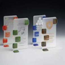 Abacus Rectangle Glass Award - Art Glass Awards