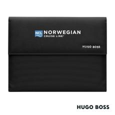 Employee Gifts - Hugo Boss Pinstripe A5 Folder