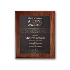 Employee Gifts - SpectraPrint Plaque - Cove Edge Gold