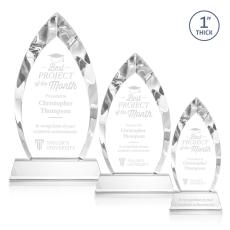 Marinello Clear on Base Peaks Crystal Award - Crystal Awards