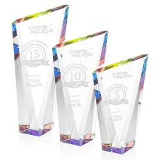 Plymouth Prismatic Peaks Crystal Award - Crystal Awards