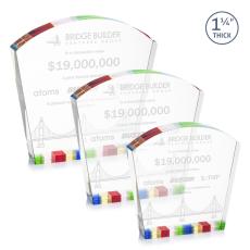 Topeka Peaks Crystal Award - Crystal Awards