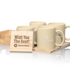 Employee Gifts - Malibu Mug & Coaster Set