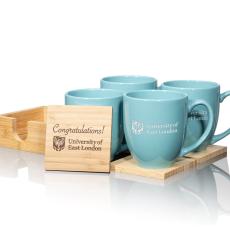 Employee Gifts - Bistro Mug & Coaster Set