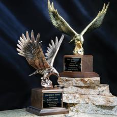 Employee Gifts - Majestic Eagle Animals Metal Award