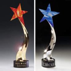 Employee Gifts - Blazing Star Glass Award