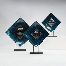 Employee Gifts - Vertex Diamond Glass Award