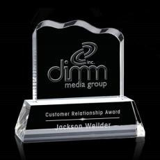 Lennox Liquid Clear Unique Crystal Award - Crystal Awards