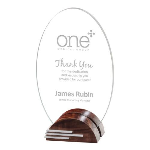 Awards and Trophies - Crystal Awards - Anita Circle Award