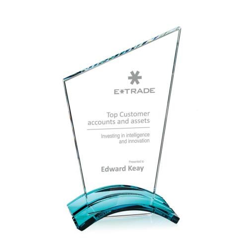 Awards and Trophies - Crystal Awards - Venne Peaks Crystal Award