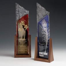 Employee Gifts - Oceania Peaks Glass Award