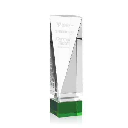 Awards and Trophies - Crystal Awards - Serenity Towers Crystal Award