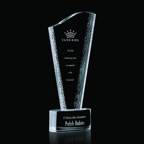 Awards and Trophies - Crystal Awards - Maddox Peaks Crystal Award
