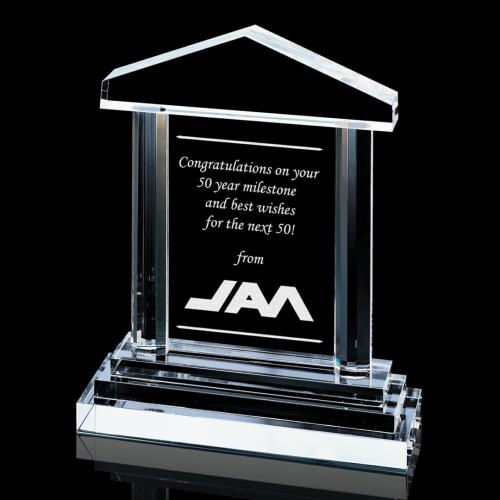Awards and Trophies - Crystal Awards - Counsel Peaks Crystal Award