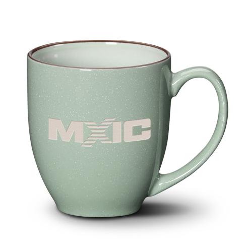 Promotional Products - Drinkware - Coffee Mugs - Bistro 3-Tone Mug - 16oz - Deep Etch