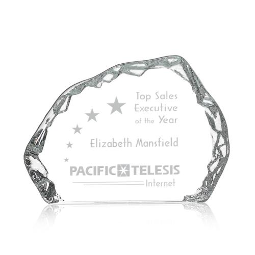 Awards and Trophies - Crystal Awards - Aspen Iceberg Crystal Award