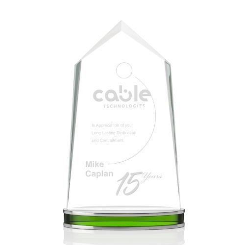 Awards and Trophies - Crystal Awards - Swansea Peaks Crystal Award