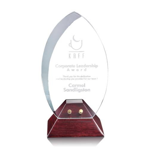 Awards and Trophies - Crystal Awards - Vulcan Peaks Crystal Award