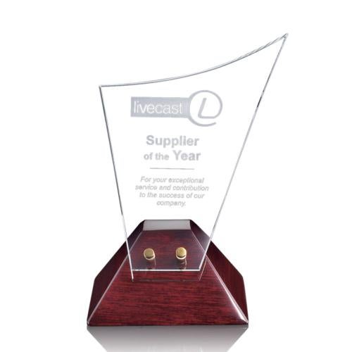 Awards and Trophies - Crystal Awards - Paloma Peaks Crystal Award