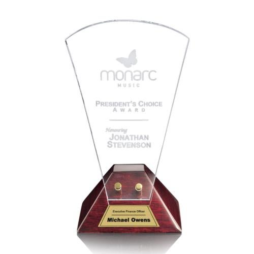 Awards and Trophies - Crystal Awards - Carlyle Peaks Crystal Award
