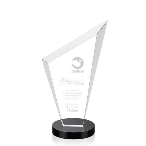 Awards and Trophies - Crystal Awards - Condor Black Peaks Crystal Award