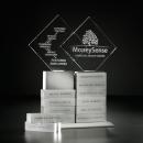 Diamond Tower Diamond w/12 Bars Crystal Award