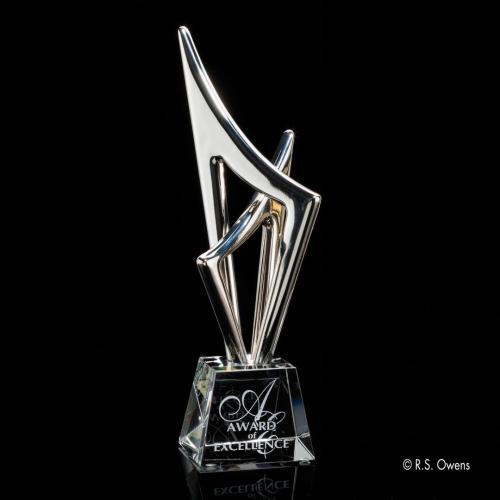 Awards and Trophies - Unique Awards - Traverse Peaks Metal Award