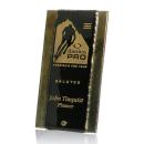 Gold Fusion with Peg Rectangle Glass Award