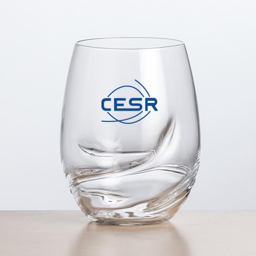 Corporate Gifts - Barware - Wine Glasses - Stemless - Bartolo Stemless Wine - Imprinted