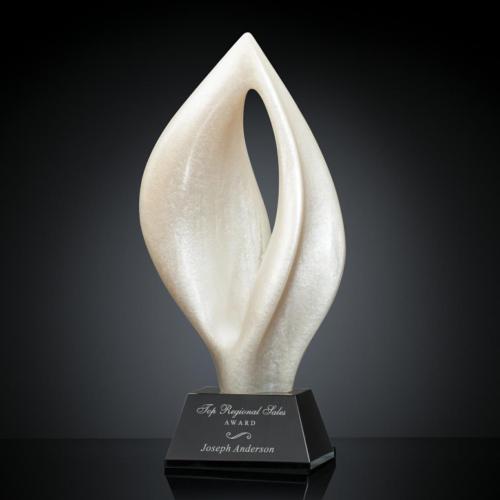 Awards and Trophies - Marble & Stone Awards - Oberon Flame Stone Award
