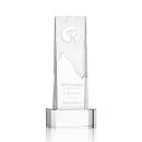 Rushmore Clear on Base Towers Crystal Award