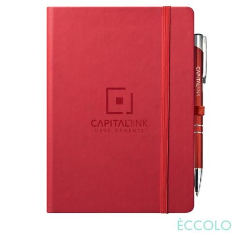 Promotional Products - Journals & Notebooks - Gift Sets - Eccolo® Cool Journal/Clicker Pen - (L)