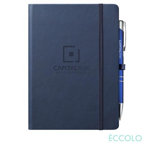 Promotional Products - Journals & Notebooks - Gift Sets - Eccolo® Cool Journal/Clicker Pen - (L)