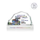 Highbridge Full Color Starfire Crystal Award