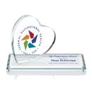Northam Heart Full Color Unique Wood Award