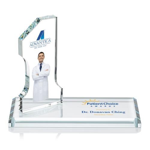 Awards and Trophies - Crystal Awards - Northam #1 Full Color Number Wood Award