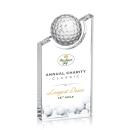 Axis Full Color Golf Peaks Crystal Award