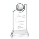 Brixton Golf Optical Peaks Crystal Award