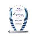 Margate Full Color Peaks Crystal Award