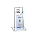 Maranella Full Color Sky Blue Peaks Crystal Award