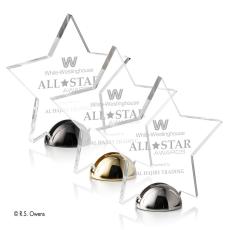 Employee Gifts - Nova Hemisphere Star Acrylic Award