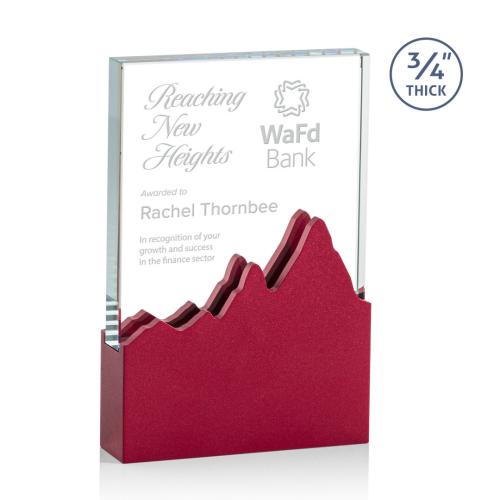 Awards and Trophies - Crystal Awards - Sutton Rectangle Crystal Award