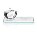 Argyle Apple Crystal on Base Award